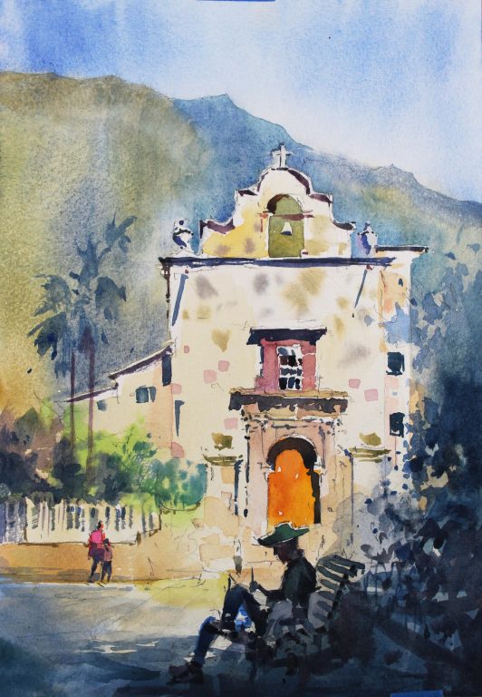 ROSARIO Y ARTISTA, AJIJIC